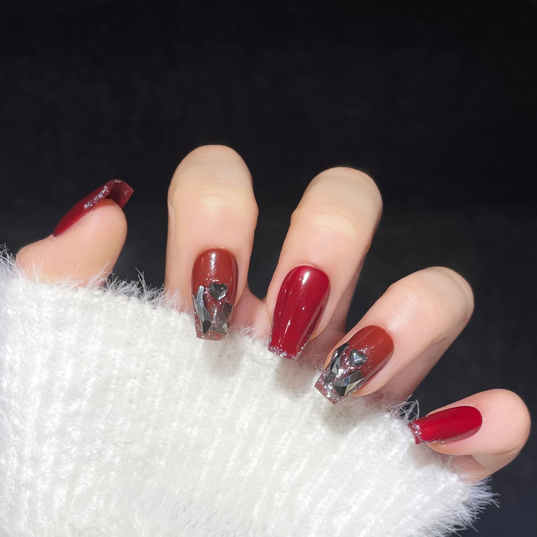 Removable Short Nail Art For Women Removable Short Nail Art For Women